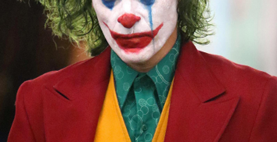 Joaquin Phoenix as the Joker